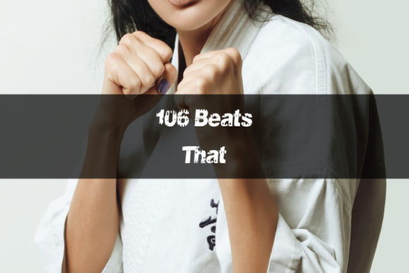 106 Beats That: A Bold Display Font for Crafters and Product Designers