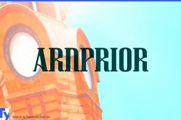 Arnprior: A Modular Display Font for Dynamic Editorial Design
