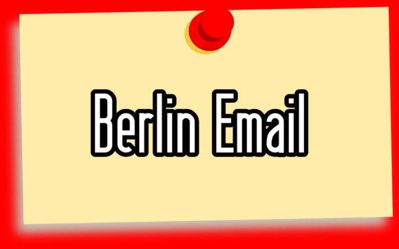 Berlin Email: A Retro Display Font for Modern Web Design Projects