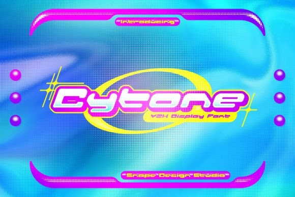 Cytone: A Futuristic Display Font for Modern Makers and Creative Sellers
