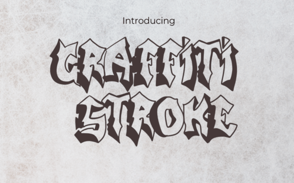 Graffiti Stroke: A Bold Display Font for Modern Web Design Projects