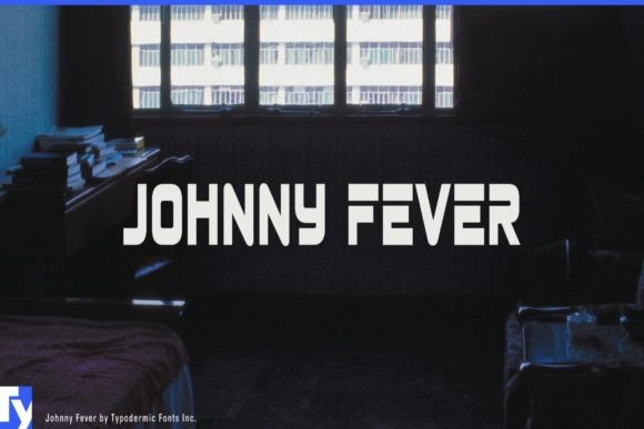 Johnny Fever: A Retro Font That Adds 80s Charm to Handmade Labels & Printables