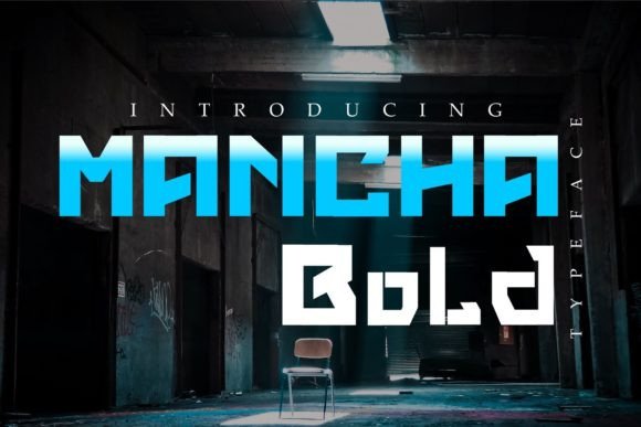 Mancha Bold: A Playful Display Font for Modern Editorial Design