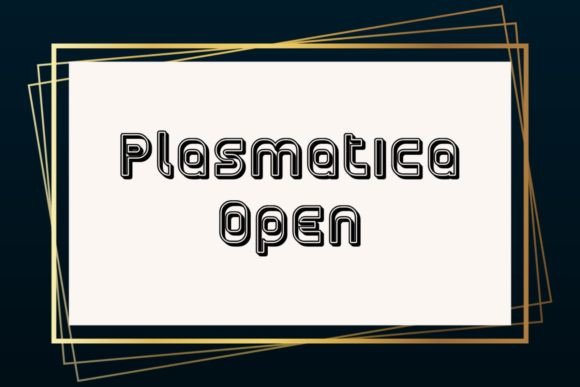 Plasmatica Open: A Versatile Display Font for Modern Business Branding