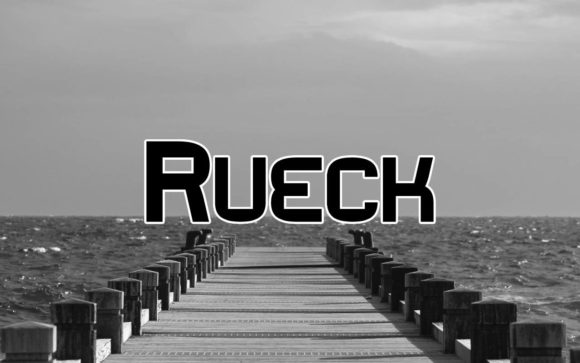 Rueck: A Bold Display Font for Impactful Web Design
