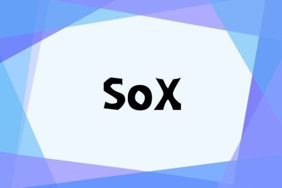 Sox: A Dynamic Display Font for Modern Editorial Design