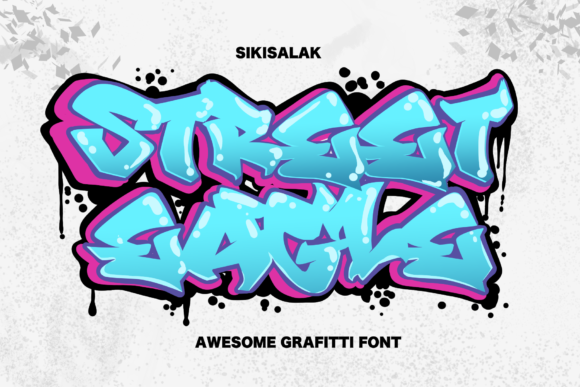 Street Eagle Graffiti: A Bold Display Font for Expressive Editorial Design