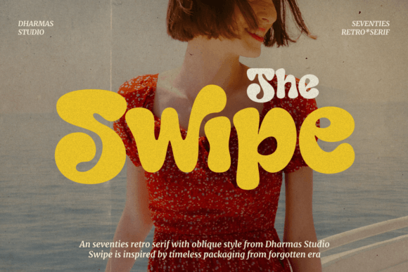 Swipe: A Bold Display Font for High-Impact Design Projects