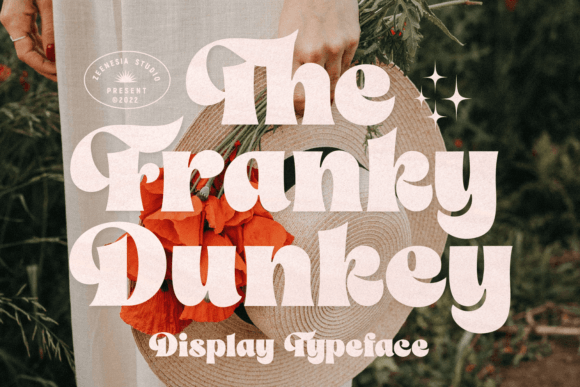 The Franky Dunkey: A Bold Display Font for Digital Designers